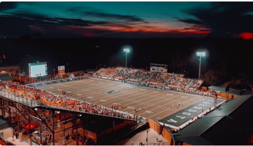 DII football stadiums