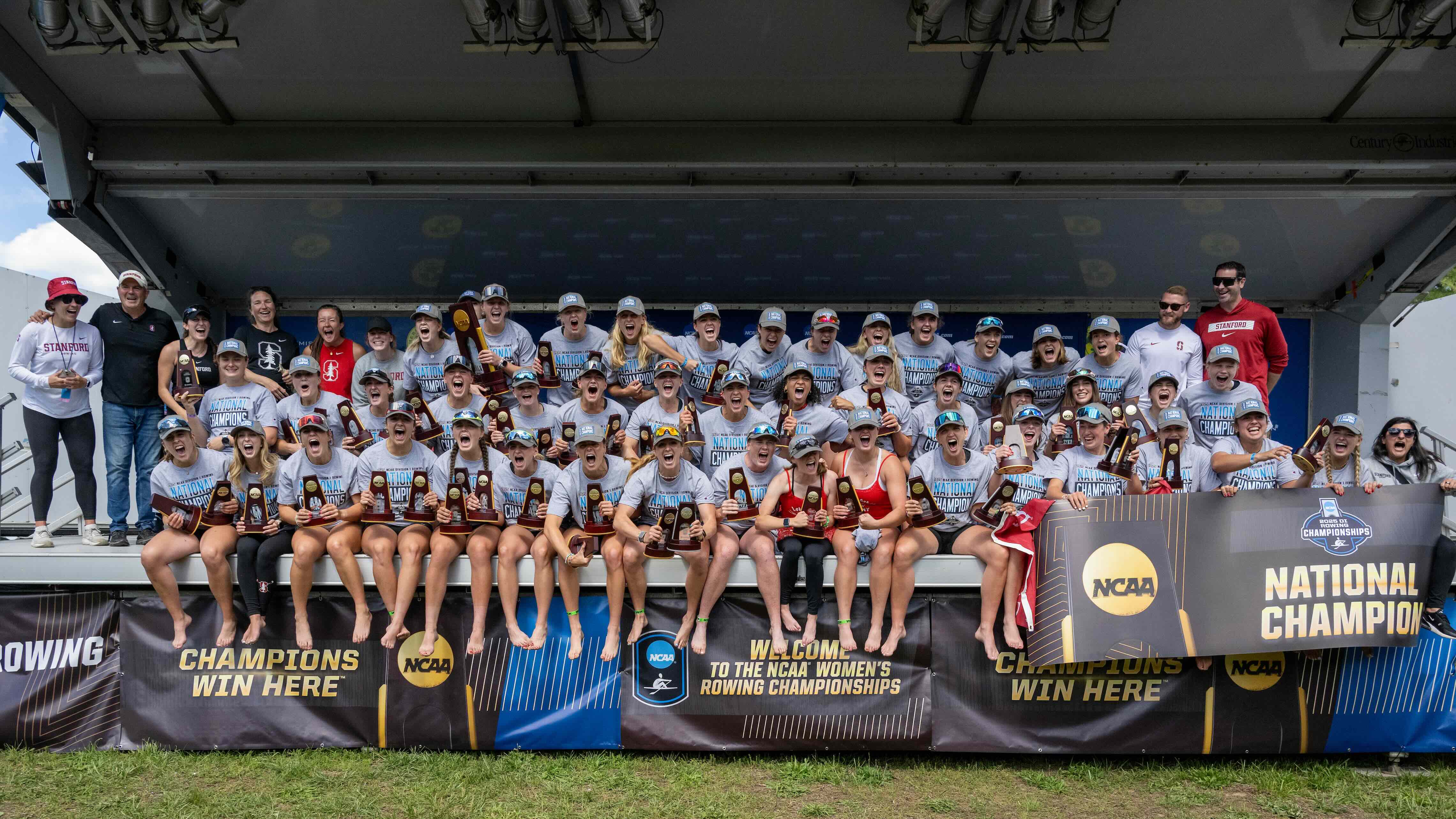 Stanford wins the 2025 NCAA DI rowing championship